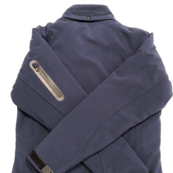 Stormtech Performance Casual Full Zip Jacket w ZipOut Quilted Lining Navy Sz S - Picture 11 of 16